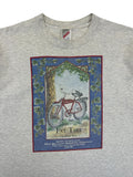 Vintage Jerzees Shirt 90s Fat Tire Amber Ale Beer Promotion Made In USA Grau L