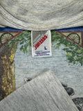Vintage Jerzees Shirt 90s Fat Tire Amber Ale Beer Promotion Made In USA Grau L