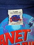 Vintage Planet Hollywood Shirt 90s Disneyland Paris Blau XL