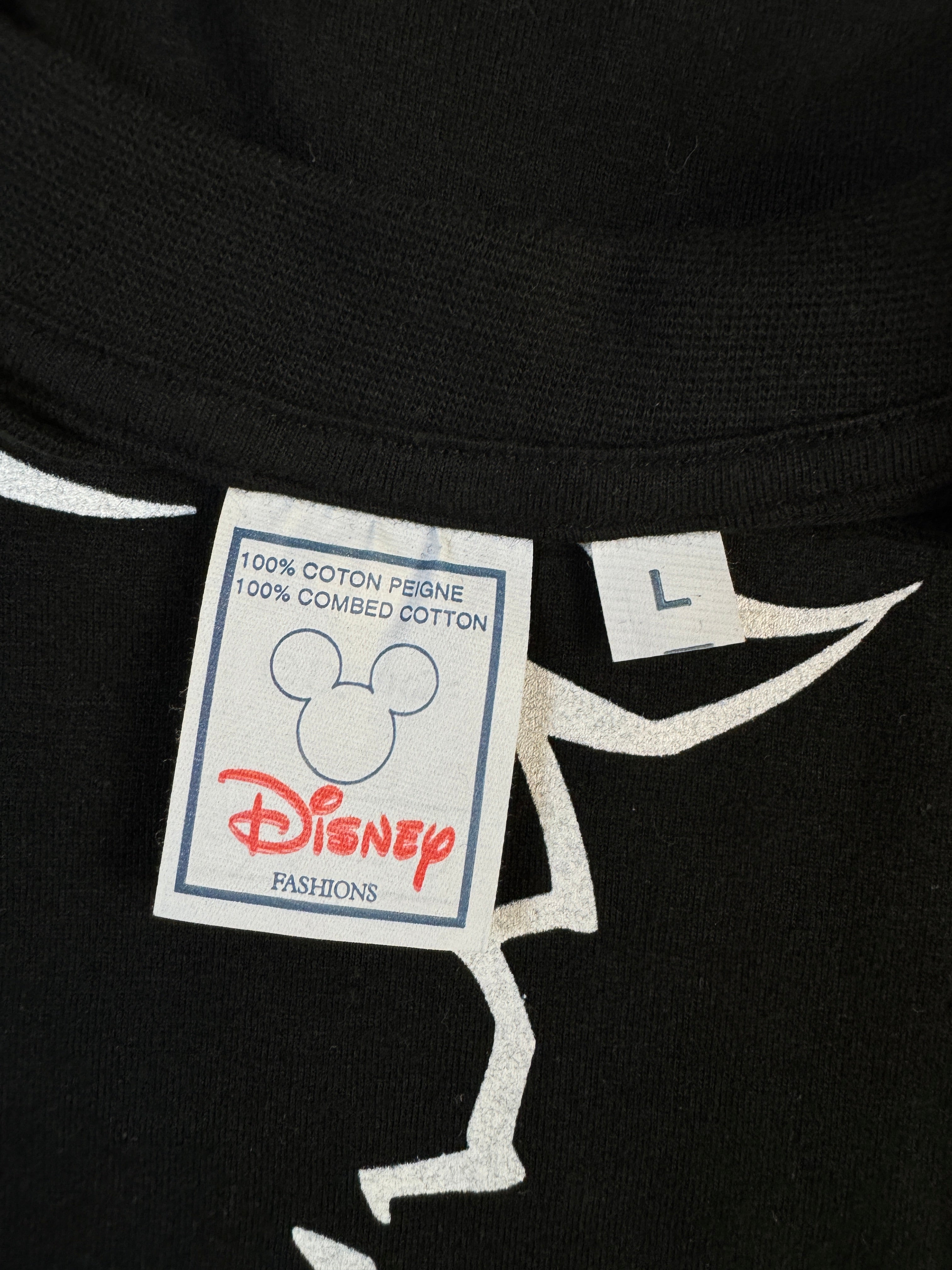 Vintage Disney Shirt 90s "Die Schöne und das Biest"-Musical Schwarz L