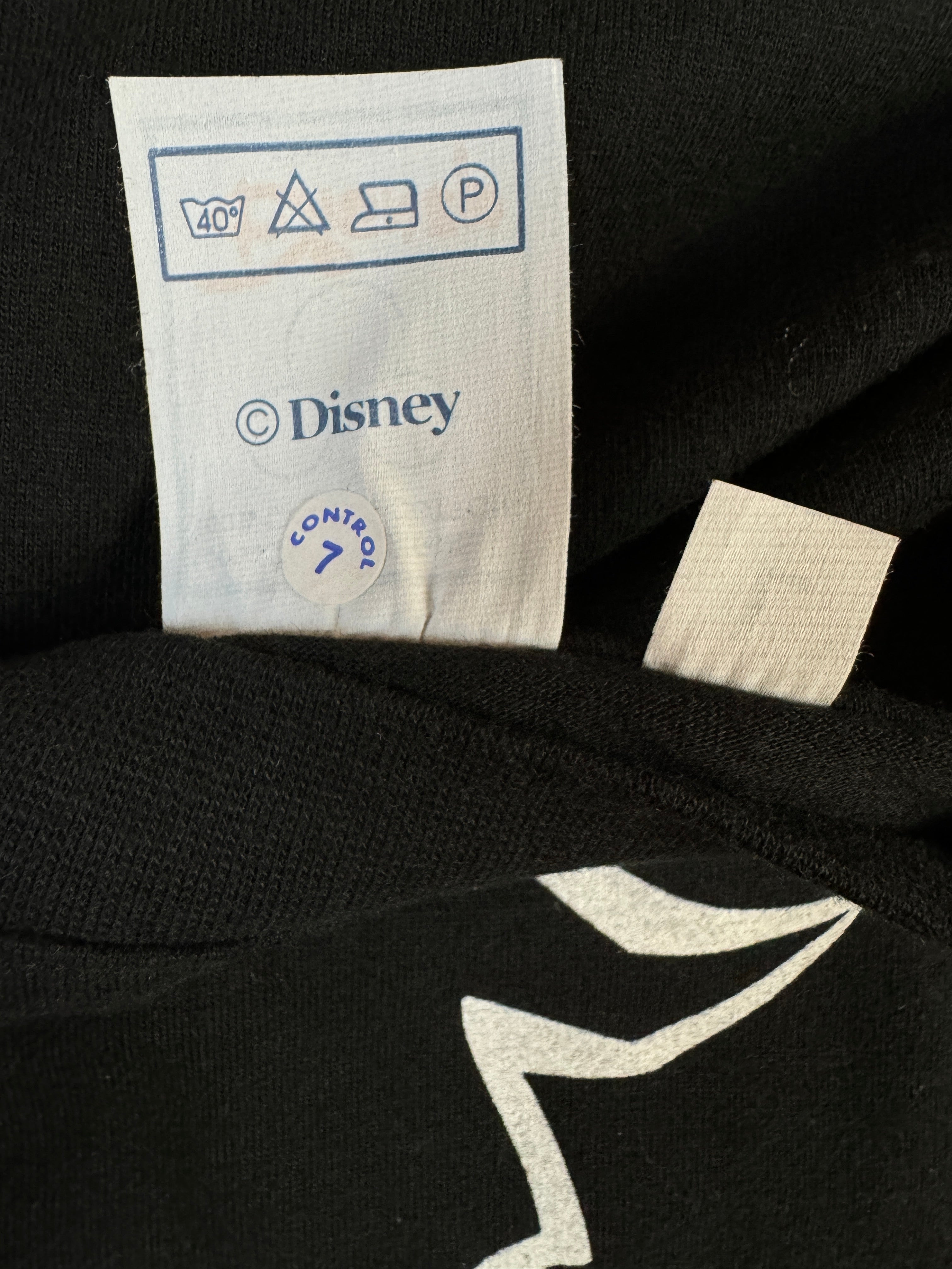 Vintage Disney Shirt 90s "Die Schöne und das Biest"-Musical Schwarz L