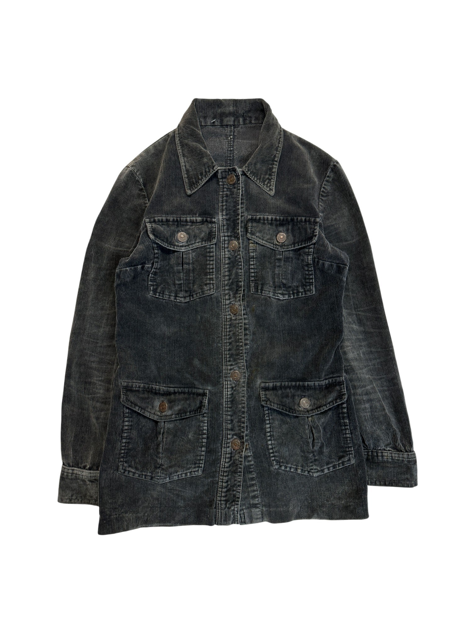 80s Levis Damen Cordjacke Dunkelbraun S-M - RareRags