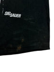 Sig Sauer Promo Shirt 00s "when it counts" Faded Schwarz M-L