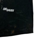 Sig Sauer Promo Shirt 00s "when it counts" Faded Schwarz M-L