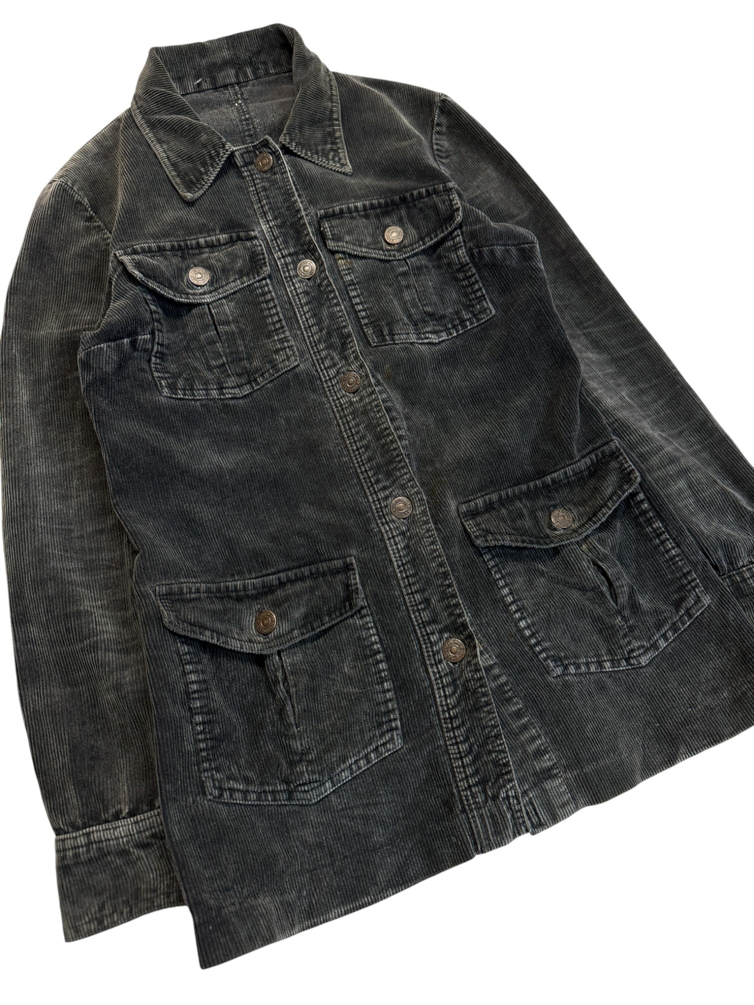 80s Levis Damen Cordjacke Dunkelbraun S-M - RareRags