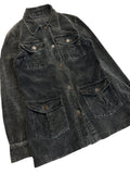80s Levis Damen Cordjacke Dunkelbraun S-M - RareRags