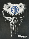 Sig Sauer Promo Shirt 00s "when it counts" Faded Schwarz M-L