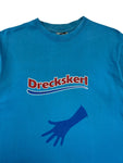 Slazenger Shirt 00s Spontex Promo "Dreckskerl" Blau L