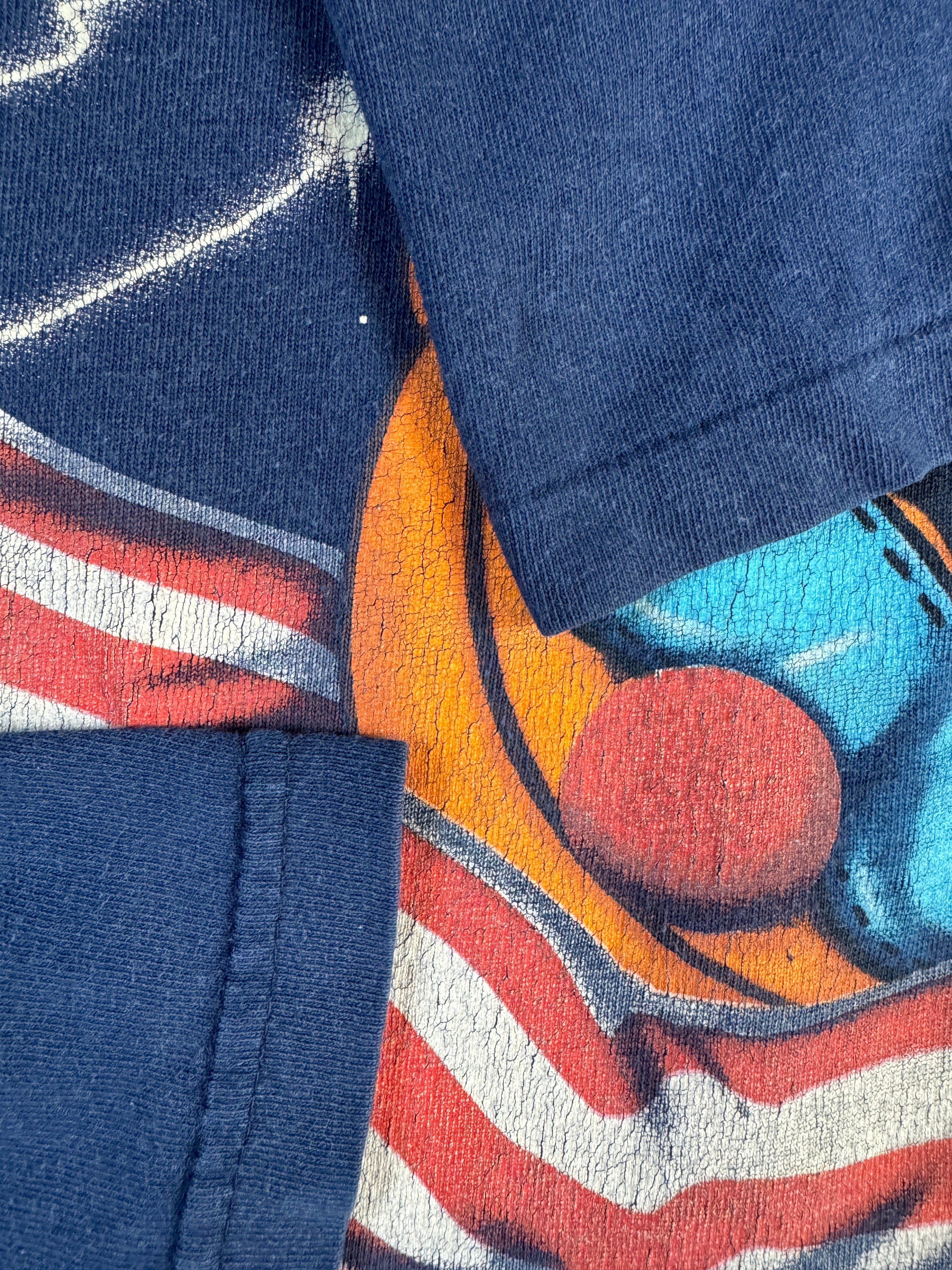 Vintage Changes Shirt 90s Jim Henson Sesamstraße Ernie Single Stitch Sleeve Made In USA Dunkelblau M