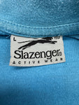 Slazenger Shirt 00s Spontex Promo "Dreckskerl" Blau L