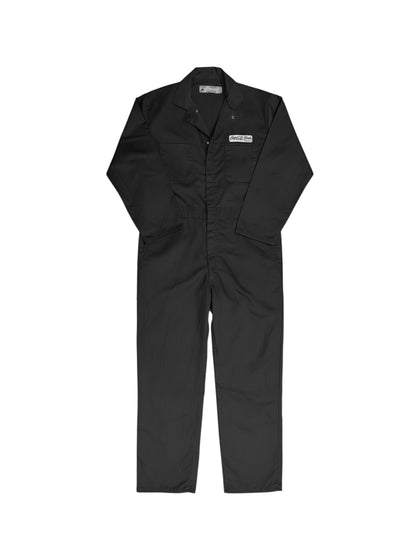 80s Red Kap Workwear Coverall Coca Cola Foods Scovill Zip Made In USA Braun 46-RG XL - RareRags