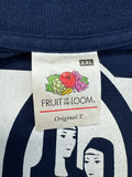 Fruit Of The Loom Promo Shirt 00s Klosterfrau Blau XXL