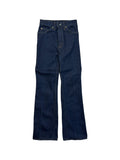1978 Levis Damen Flared Jeans 345 Bell Bottoms Orange Tab Made In USA Blau W16 M - RareRags