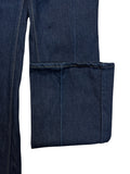 1978 Levis Damen Flared Jeans 345 Bell Bottoms Orange Tab Made In USA Blau W16 M - RareRags