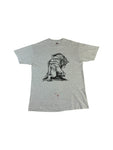 Vintage Fruit Of The Loom Shirt 90s "Die Schöne Und Das Biest" Disney Made In USA Single Stitch Grau XL