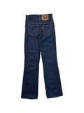 1978 Levis Damen Flared Jeans 345 Bell Bottoms Orange Tab Made In USA Blau W16 M - RareRags