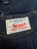 1977 Levis Schlaghose Talon Zip F01 Made In France Blau S-M - RareRags