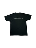 Vintage Fruit Of The Loom Promo Shirt 1992 "The magic of Macy's" Single Stitch Made In USA Schwarz XL
