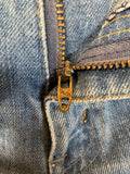 1977 Levis Schlaghose 622 Talon Zip Made In USA Blau W26 L34 - RareRags
