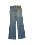 1977 Levis Schlaghose 622 Talon Zip Made In USA Blau W26 L34 - RareRags