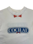 Vintage Promo Shirt 90s Cocilai Single Stitch Weiß M