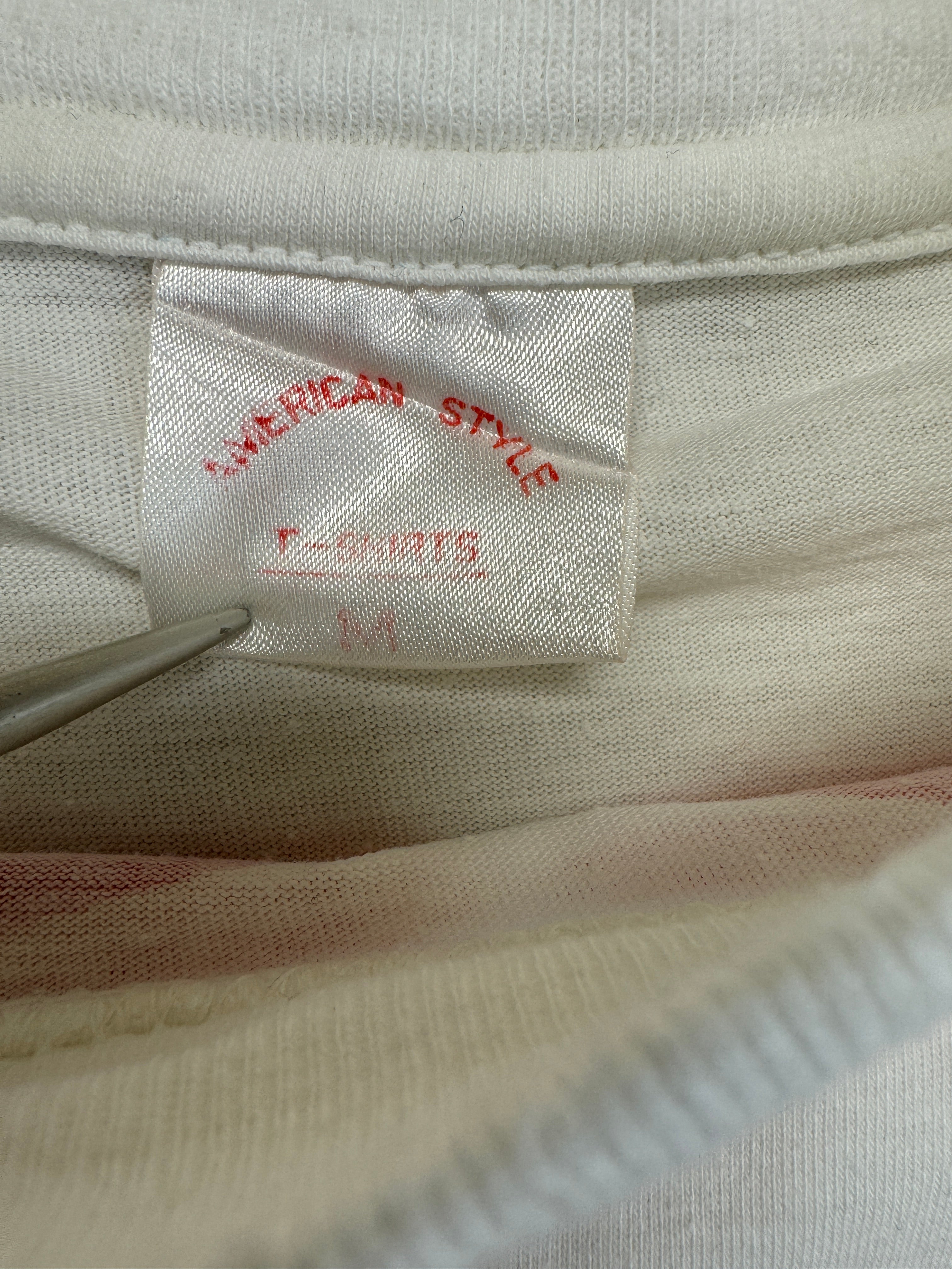 Vintage Promo Shirt 90s Cocilai Single Stitch Weiß M
