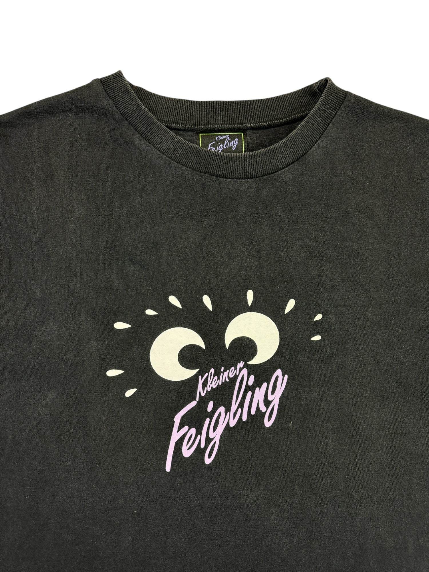 Vintage Kleiner Feigling Promo Shirt 90s Schwarz L