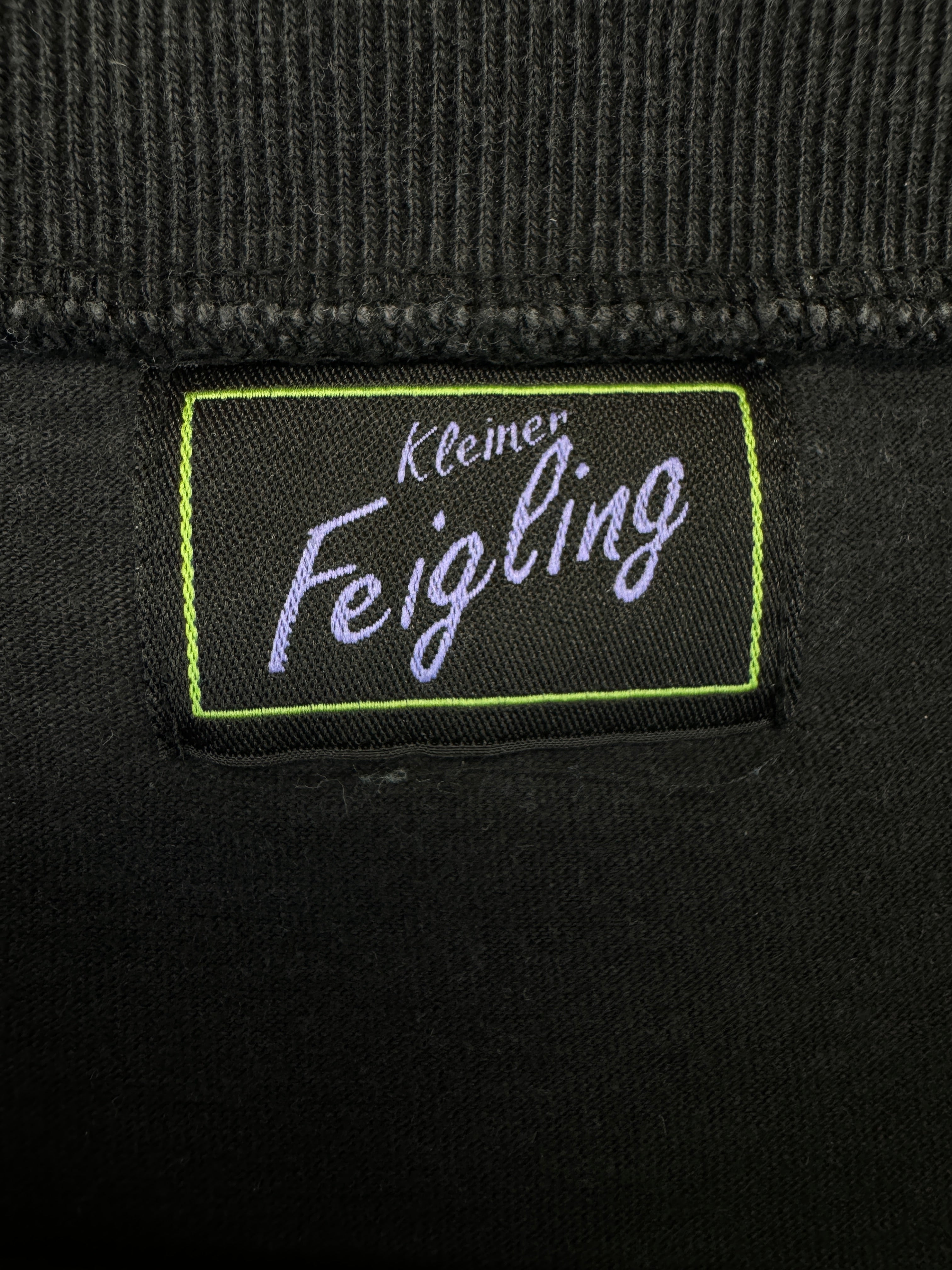 Vintage Kleiner Feigling Promo Shirt 90s Schwarz L