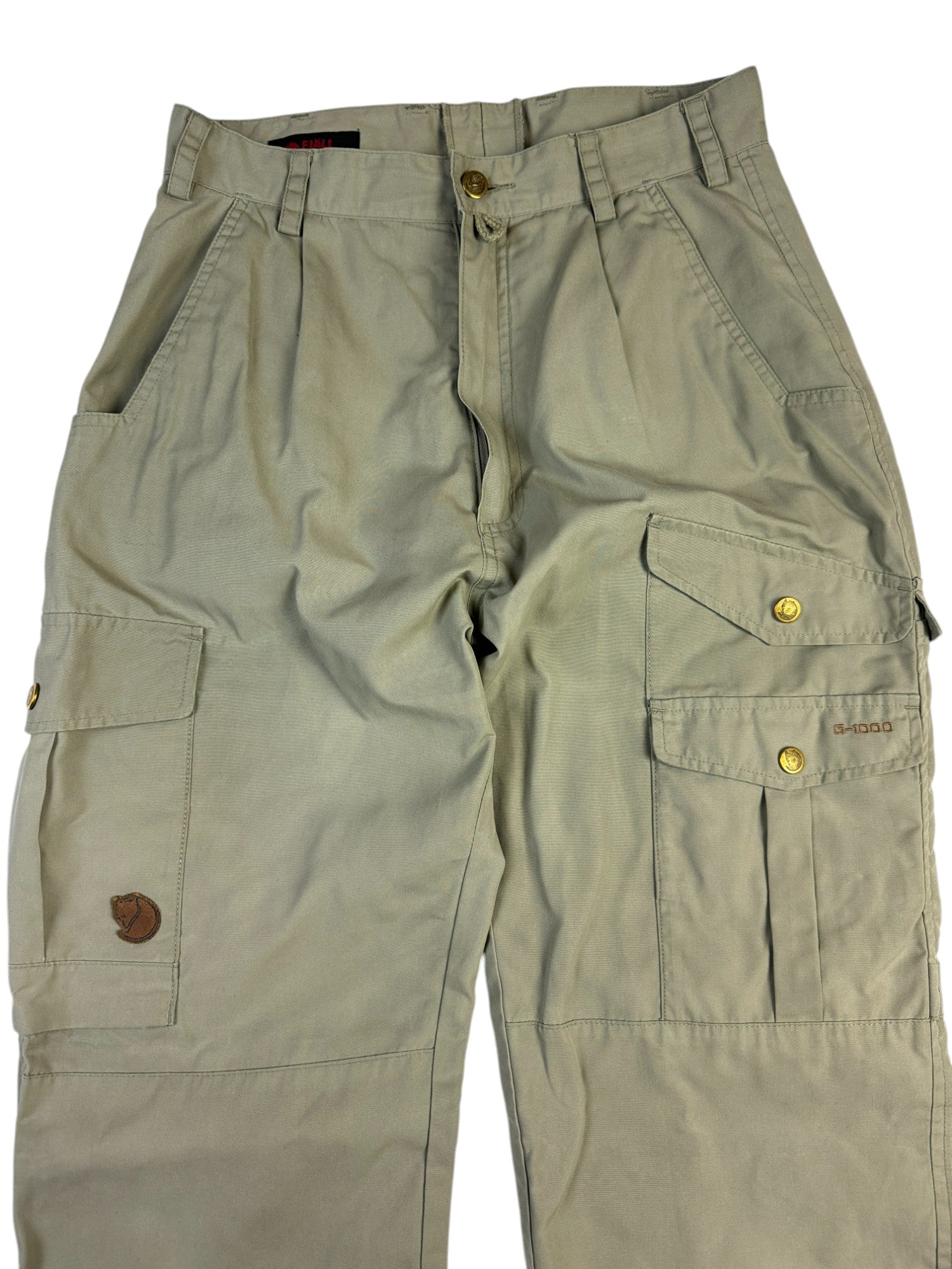 Vintage Fjällräven Cargopants 90s G-1000 Multipocket Hellbraun (38) S - RareRags