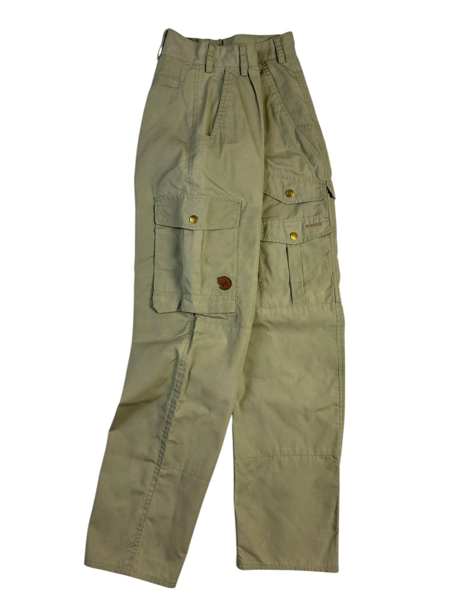 Vintage Fjällräven Cargopants 90s G-1000 Multipocket Hellbraun (38) S - RareRags