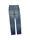 80s Levis Pinstripe Jeans White Tab Made In Belgium Blau S-M - RareRags