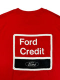 Vintage Hanes Shirt 90s Ford Credit "I <3 dealing with customers" Single Stitch Rot XL