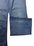 80s Levis Faux Denim Hose Flared White Tab 266 Blau M-L - RareRags