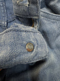 80s Levis Faux Denim Hose Flared White Tab 266 Blau M-L - RareRags