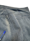 80s Levis Faux Denim Hose Flared White Tab 266 Blau M-L - RareRags