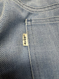 80s Levis Faux Denim Hose Flared White Tab 266 Blau M-L - RareRags