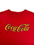 Vintage Promo Shirt 90s Coca Cola Single Stitch Rot M-L