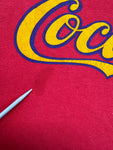 Vintage Promo Shirt 90s Coca Cola Single Stitch Rot M-L