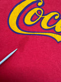 Vintage Promo Shirt 90s Coca Cola Single Stitch Rot M-L