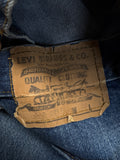 80s Levis Jeans Wide Leg Orange Tab Blau W30 L34 - RareRags