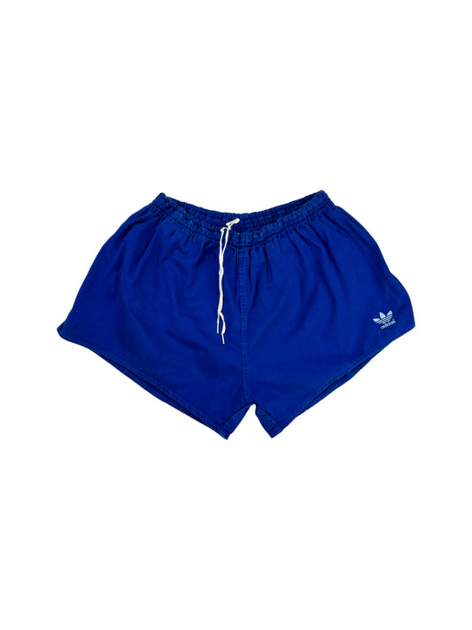 Vintage Adidas Shorts 70s Baumwolle Made In West Germany Blau 8 M-L
