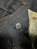 1978 Levis Bell Bottom Jeans Flared Deadstock Made In USA Dunkelblau W15 S-M - RareRags