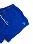 Vintage Adidas Shorts 70s Baumwolle Made In West Germany Blau 8 M-L