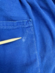 Vintage Adidas Shorts 70s Baumwolle Made In West Germany Blau 8 M-L