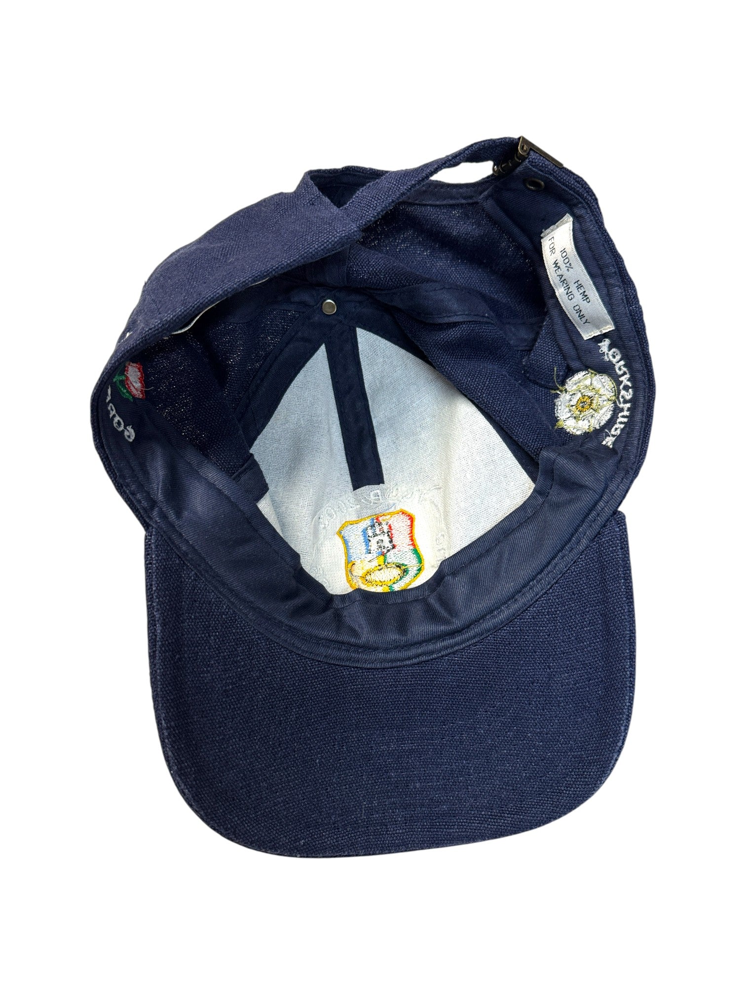 2003 Rugby Cap Old Boys Hamburg Hanf Slide Buckle Blau One Size - RareRags