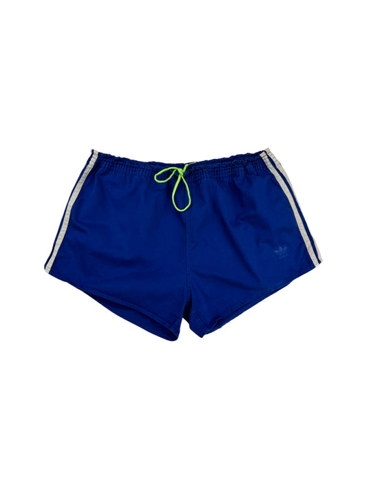 Vintage Adidas Shorts 80s Beckenbauer Made In West Germany Blau D9 XL-XXL