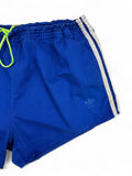 Vintage Adidas Shorts 80s Beckenbauer Made In West Germany Blau D9 XL-XXL