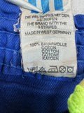 Vintage Adidas Shorts 80s Beckenbauer Made In West Germany Blau D9 XL-XXL