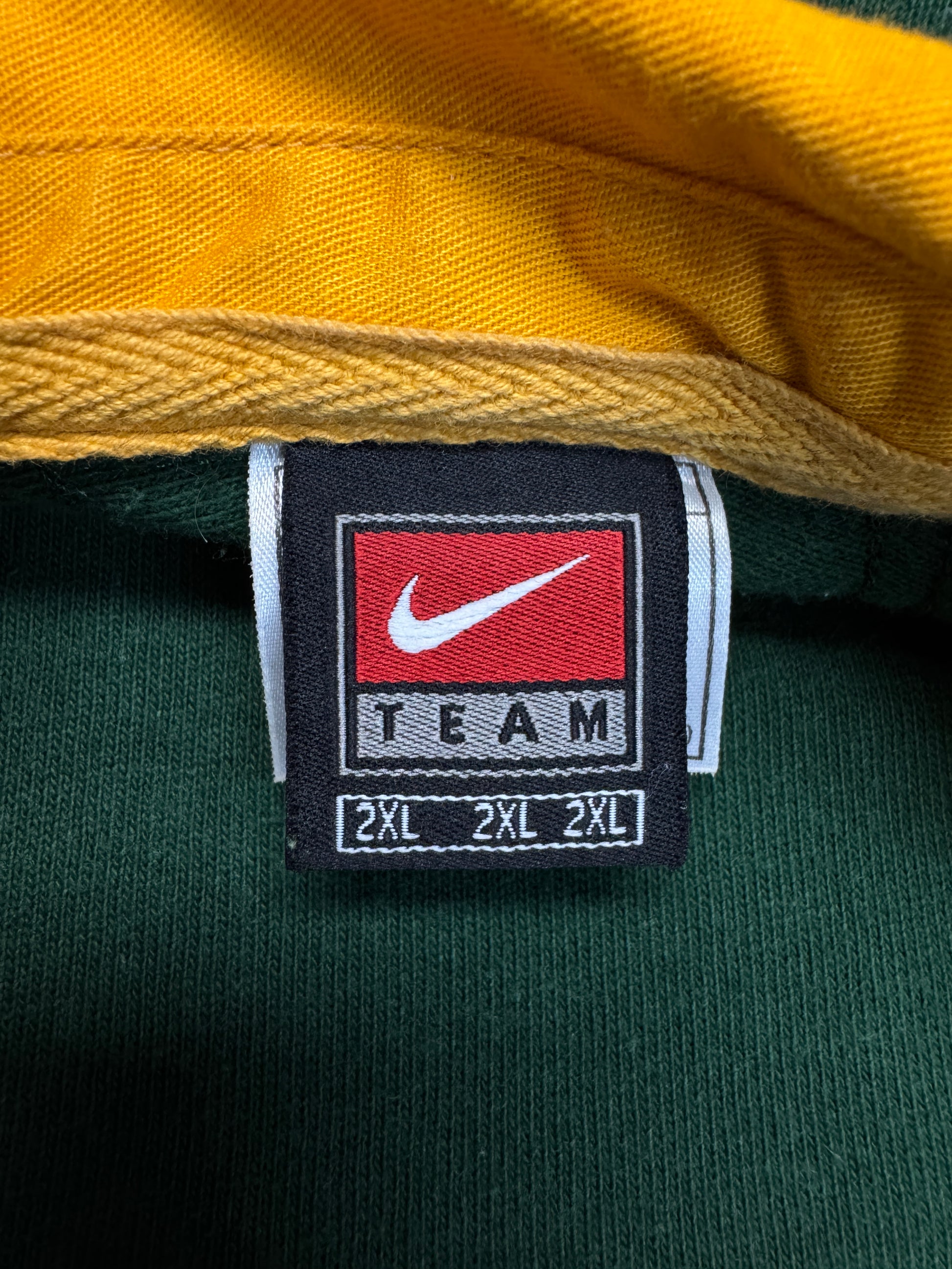 2002 Nike Rugby Jersey South Africa Springboks Castle Lager Grün 2XL - RareRags