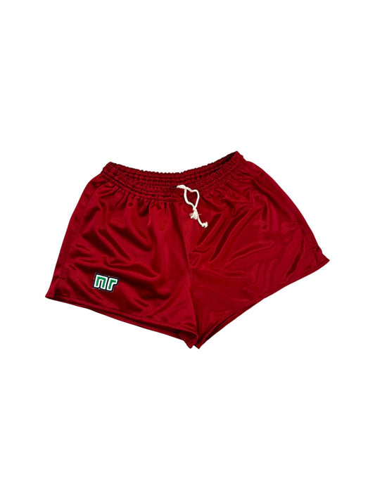 Vintage Ennerre Shorts AS Roma 1985/86 Made In Italy Rot IV M-L